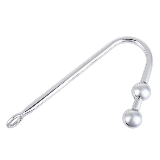 Anal Hooks Hook Stainless Anal 4417 Balls Pleasurable Two Steel 0805